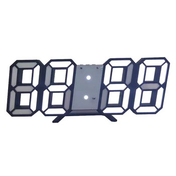 

Display Snooze Wall Alarm Clock Large Digital LED Modern 3D Alarm Clocks Home Living Room Table Clock Modern Home Decor Gift
