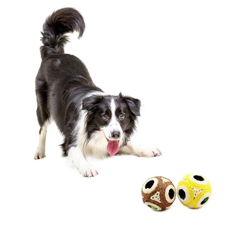 Pet интерактивные кошачьи игрушки игрушка котенок питомец игрушка Роллинг сизаль Когтеточка забавный кот играть куклы мяч
