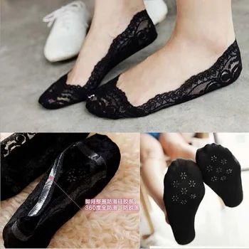 

2020 New Women Fashionable Silicon Heel Protector Women Foot Care Half Shoes High Heels Feet Care Socks 1pair Shoe Pad