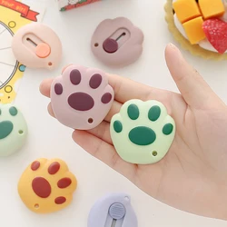 Bonito mini gato garra utilitário faca de arte portátil papel expresso desembalagem envelope papel corte estudantes kawaii papelaria