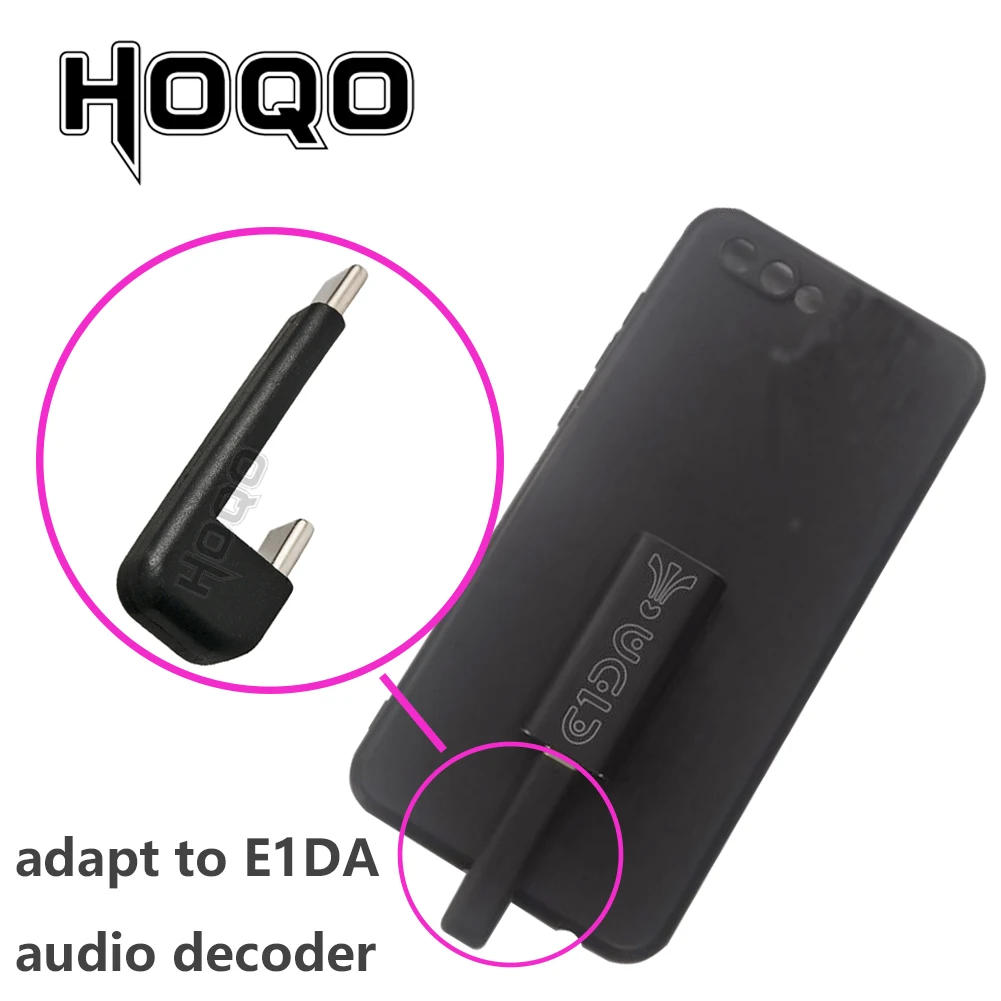 Hoqo-tipo c Cabo de Carregamento Síncrono Cabo Otg Usb c Macho para Adaptador Macho para Hiby Fc3 E1da Dispositivo Dac - Imagem 2