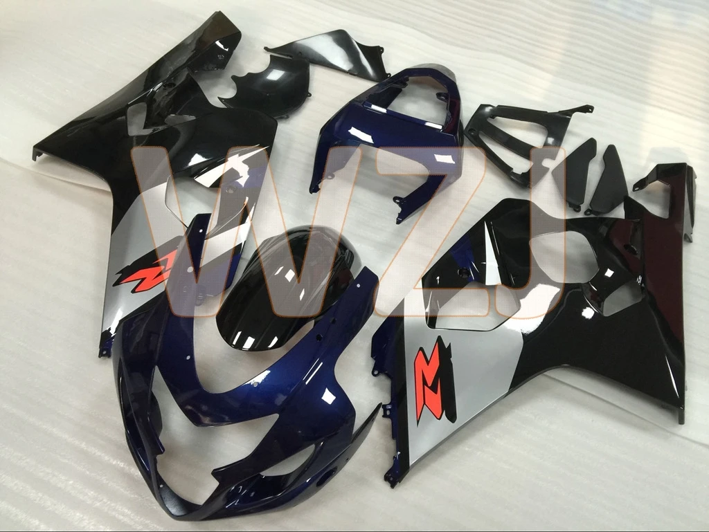 GSXR750 04 обтекатель Наборы GSXR750 04 обтекатели GSXR 600 2004-2005 K4 обтекатель