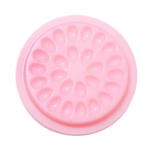 ABVP Glue Gasket Eyelash Glue Holder Adhesive Pallet Eyelash Extension Glue Pads Stand On Eyelash Plastic Glue Holder
