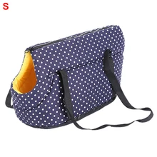 Эластичная губка маленькая сумочка для путешествий Складной Собака Щенок Кот на открытом воздухе модная сумка на плечо на молнии Портативный Перевозчик домик для домашних животных сумка подарок для сна
