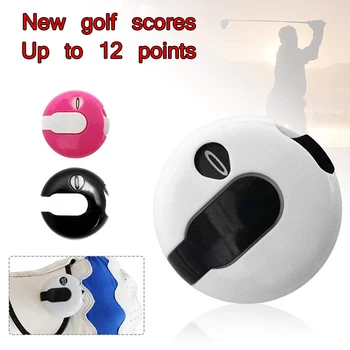 

Small Golf Score Counter Indicator Golf Stroke Counter Attachment Scorekeeper Golf Counter Mini Score Counter Golf Training Aids