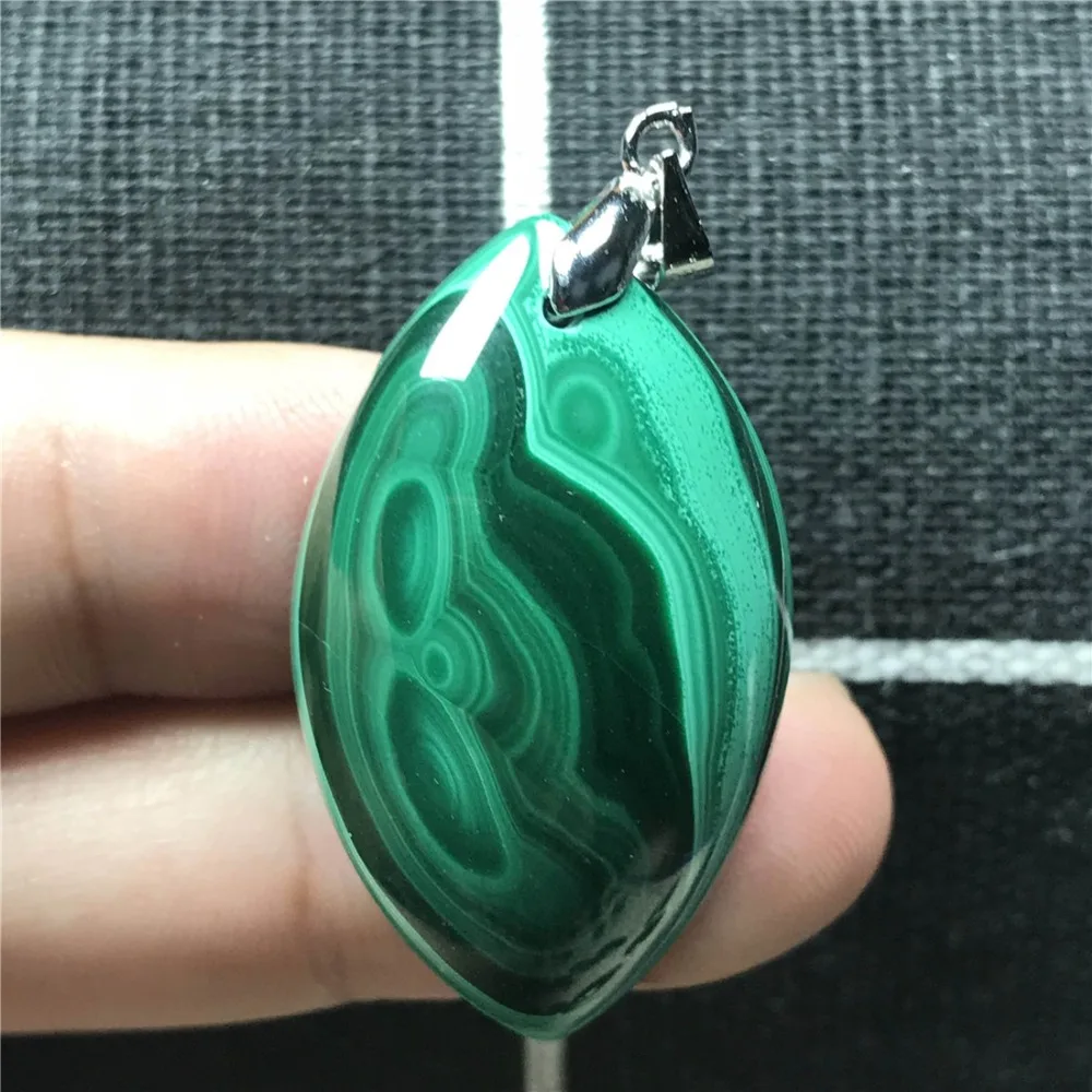 Green Malachite Pendant (116)