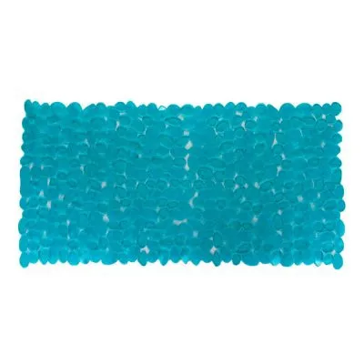 Коврик для ванной Actuel, противоскользящий, синий, 70х35 см