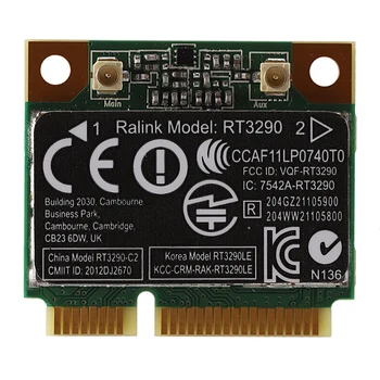 

150Mbps 2.4Ghz RT3290 802.11B/G/N Wireless Wlan WIFI + Bluetooth BT 3.0 Half Mini PCI-E Card for HP CQ58 M4 M6 4445S DV4