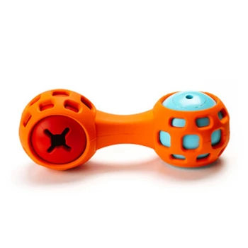 

Dog Toys for Chewers Treat Dispensing Interactive Pet Toy Intelligence Training Toy Indestructible Rubber Dog Ball