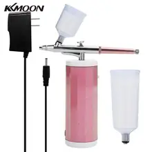 KKmoon Профессиональный портативный Электрический дозатор маленькая краска аэрография воздушный компрессорная установка комплект кислородная Инъекционная Машина