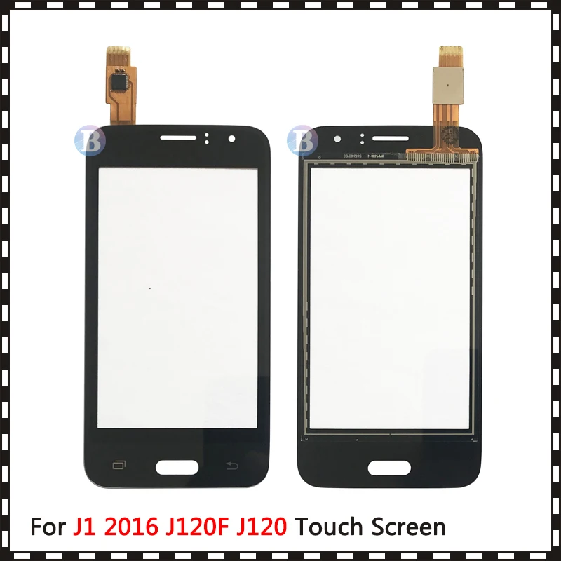 Сенсорный экран с дигитайзером 4 5 дюйма для Samsung Galaxy J1 2016 J120F J120 внешнее стекло