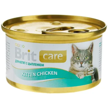 

BRIT BRIT CARE KITTEN CHICKEN for kittens with chicken 80 gr