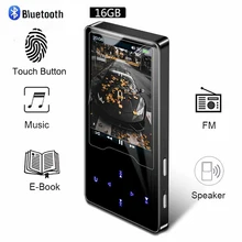 Bluetooth MP3 плеер Видео ультра-тонкий сенсорный экран MP3 может смотреть фильмы Nove английский MP3 плеер Музыка Walkman MP3 Fm радио