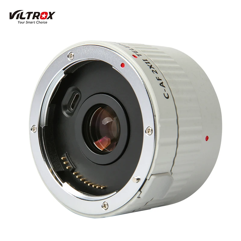 Viltrox C-AF 2XII удлинитель телеконвертера с автофокусом для Canon EOS EF объектив для Canon 5D II 7D 1200D 760D 750D камера