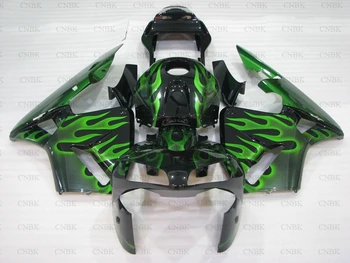 

Bodywork for Honda CBR600RR 2004 CBR 600 RR Abs Fairing 2003 CBR 600RR Fairing Kits 2003 - 2004 Black Green Frame