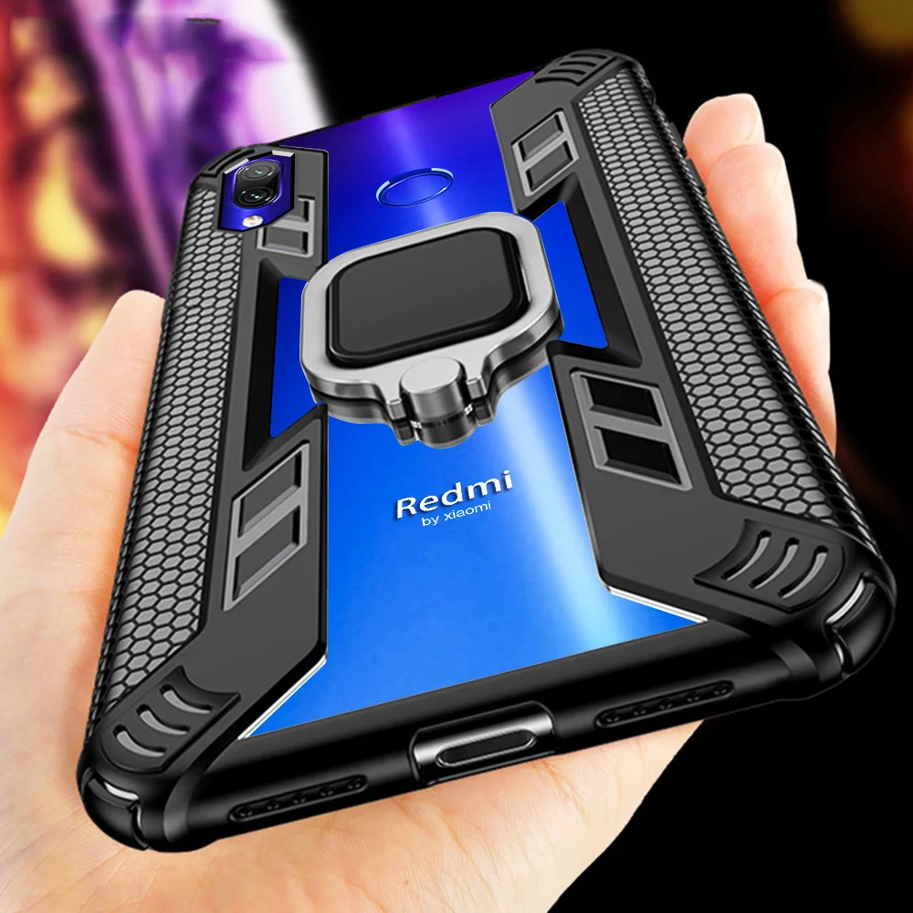 Для xiaomi mi 8 чехол Lite магнитное кольцо держатель Броня силиконовый прозрачный