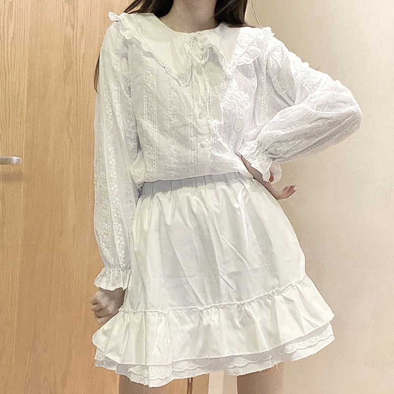 

Women's Lolita Mini Skirts Girls Kwaii Crinoline Petticoat Evening Party Underskirt Vintage Elastic Waist A-line Ruffles Skirt