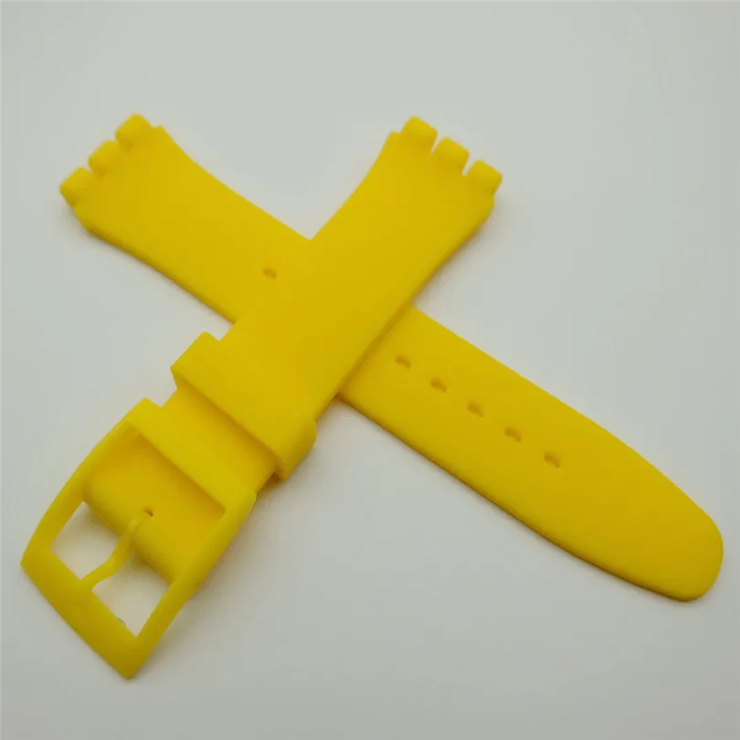 

*Watch band silicone material strap for wristwatch