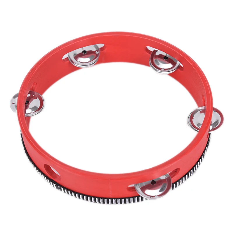 New 6" Musical Instruments Tambourine Drum Children Educational Tambourine Round Percussion For KTV Party Dancing Toys