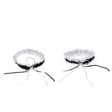 Свадебные кружевные Подвязки для невесты, эластичные вечерние подвязки