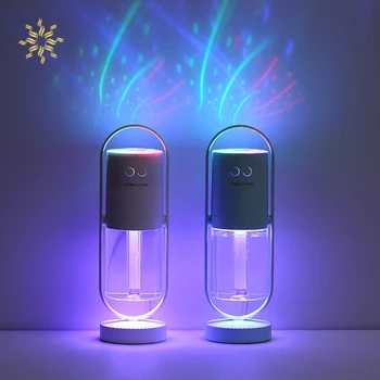 

USB Humidifier Ultrasonic Essential Oil Aroma Diffuser Bedroom Car Air Freshener Mist Maker 360 Degree Rotating Lamp K802