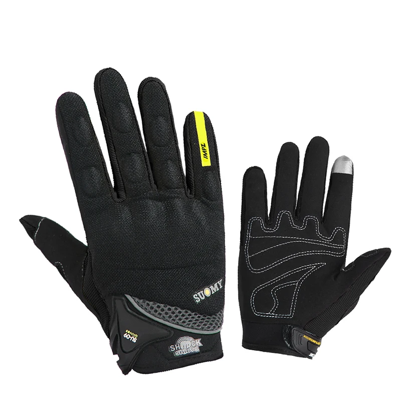 Moto rcycle Перчатки Гонки Лето полный палец защитные guantes moto крест для BMW Tousc экран дышащий moto r Golves