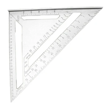 

Measuring Marking Triangle Ruler Protractor Scriber Template Guide Woodworking