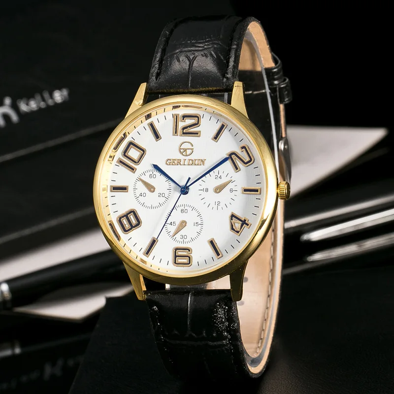 

Korean-style Fashion Casual Business Watch Fashion Watch MEN'S Watch with Numbers Rome Sports MEN'S Watch Quartz Watch