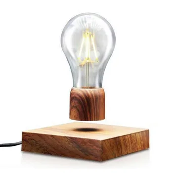 

Magnetic Levitating Floating Wireless LED Light Bulb Desk Lamp For Home Off For Home Night Light Gift Lighting