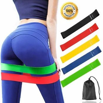 

Set of 5 Resistance Loop Bands Exercise Gym Fitness Workout Strength Training