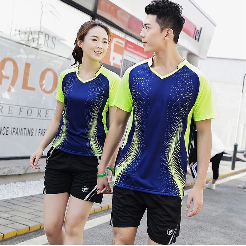 Tennis T Shirts Men Women Girls Boys Tennis Sportwear Badminton Kits Shorts Table Training uniform