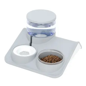 

Pets Dog Automatic Feeders for Cats Bowl Drinking Water Feeder Dispenser Multi-layer Filter Seal Large Capacity 2L Universal