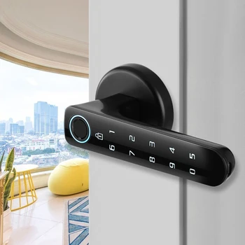 

Fingerprint password Lock Electric biometrics Code Number Door Lock