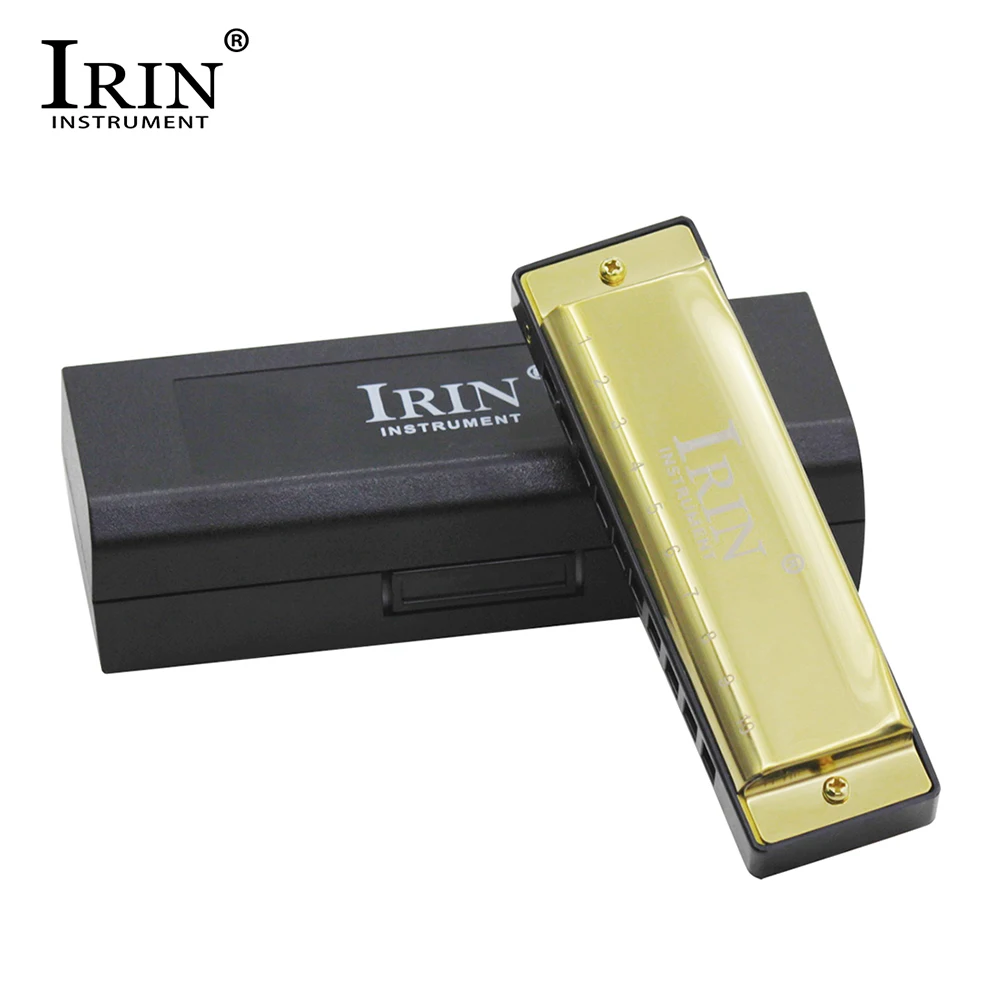 G-30 Mouthorgan 10 Holes 20 Tones Key of G Blues Harmonica with ABS Box for Beginners Music Lover Christmas Gift Wind Instrument | Спорт и