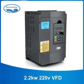 

CNC VFD Universal 1.5kw/2.2kw 220V Inverter Single-Phase Input Frequency Converter Invertor for Spindle Motor