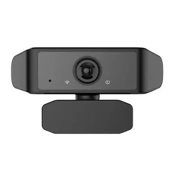 

With Microphone Web Camera Portable 1080P HD Home Office For Computer Meeting Live Broadcast Online Teaching Rotatable Laptop