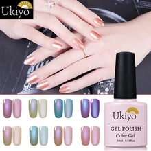 Ukiyo 10 мл оболочка Гель-лак для ногтей УФ-гель для ногтей Гибридный лак Полупостоянный Гель-лак штамп эмаль лаковый лак