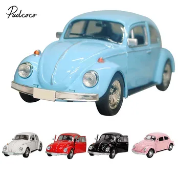 

Vintage Beetle Diecast Pull Back Car Model Toy for Children Gift Decor Cute Figurines