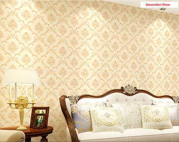 

Yellow color Sticker (Wall Paper) for Home /living /guest /bedding/wedding room with Modern Design Moisture /water proof DIY dec