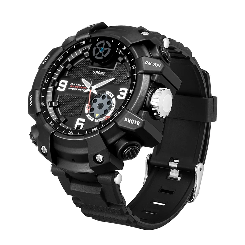 US $88.20 FOX12 Mini Camera Smart Watch Sports Wearable Ourdoor Action Watch WIFI Watching P2P Camera 2K H264 32G Memory IP67 Waterproof