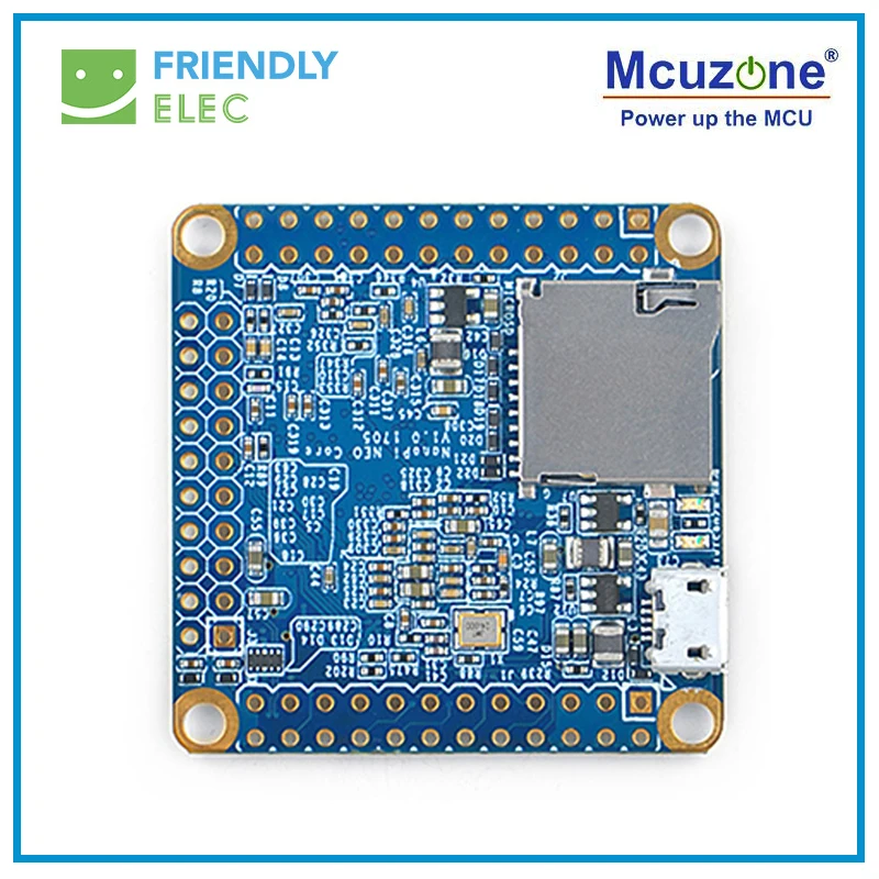 FriendlyELEC NanoPi NEO Core 256MB/512MB Allwinner H3 четырехъядерный Cortex A7 UbuntuCore с ядром mainline 4.x.