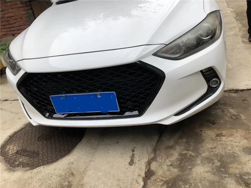 Автомобильные аксессуары для Hyundai Elantra 2016 2017 2018 передний бампер гоночная решетка