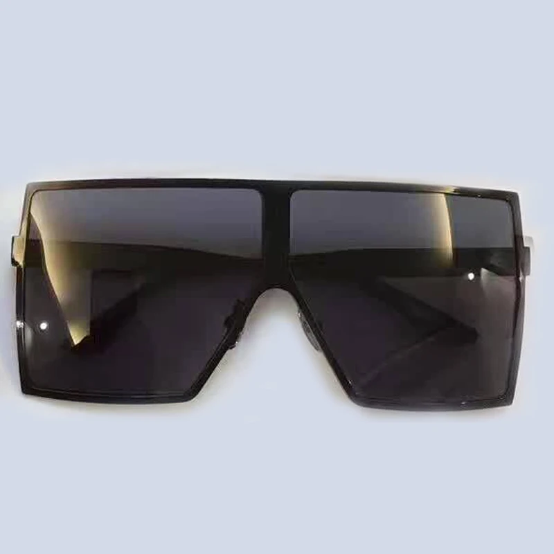 Alloy Frame Square Big Sunglasses Women Brand Designer High Quality Mirror Coating Lens UV400 Protection Sun Glasses | Аксессуары для