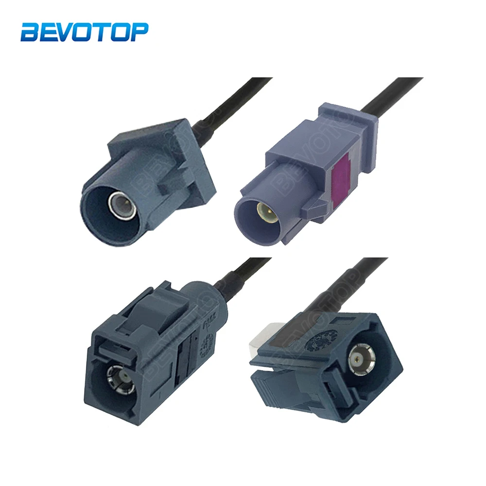 

Серый коаксиальный удлинитель Fakra G для мужчин и женщин RG174, кабель RAL 7031 RF, Телефонный Удлинитель для дистанционного управления автомобилем, ...