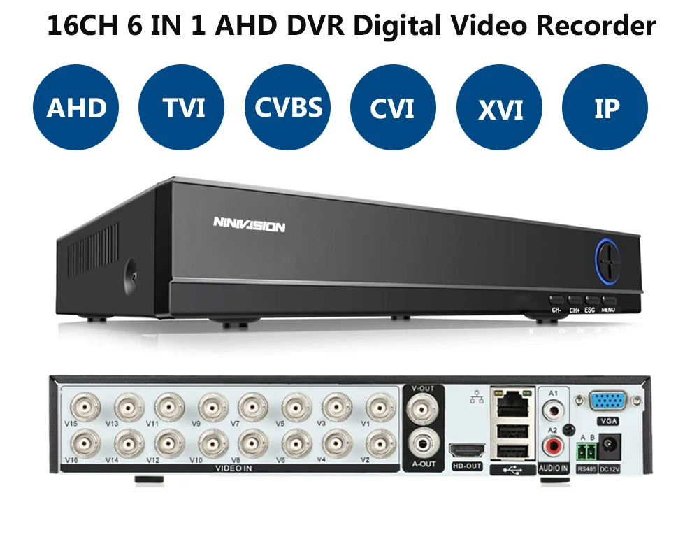 H.265 5MP HDMI AHD CCTV DVR 4.0MP уличная инфракрасная камера видеонаблюдения 16CH CCTV система 2560*1440P металлический корпус камеры наблюдения комплект