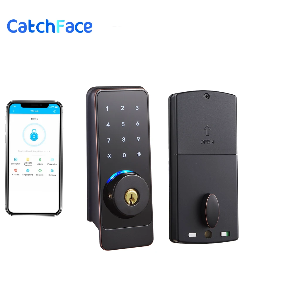 Умный дверной замок TTlock водонепроницаемый электронный с дистанционным