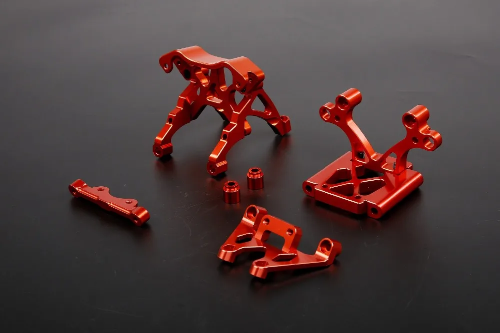 CNC precision machining full metal front bracket combination for ROVAN KM HPI BAJA 5B 5T 5SC
CNC precision machining full metal front bracket combination for ROVAN KM HPI BAJA 5B 5T 5SC