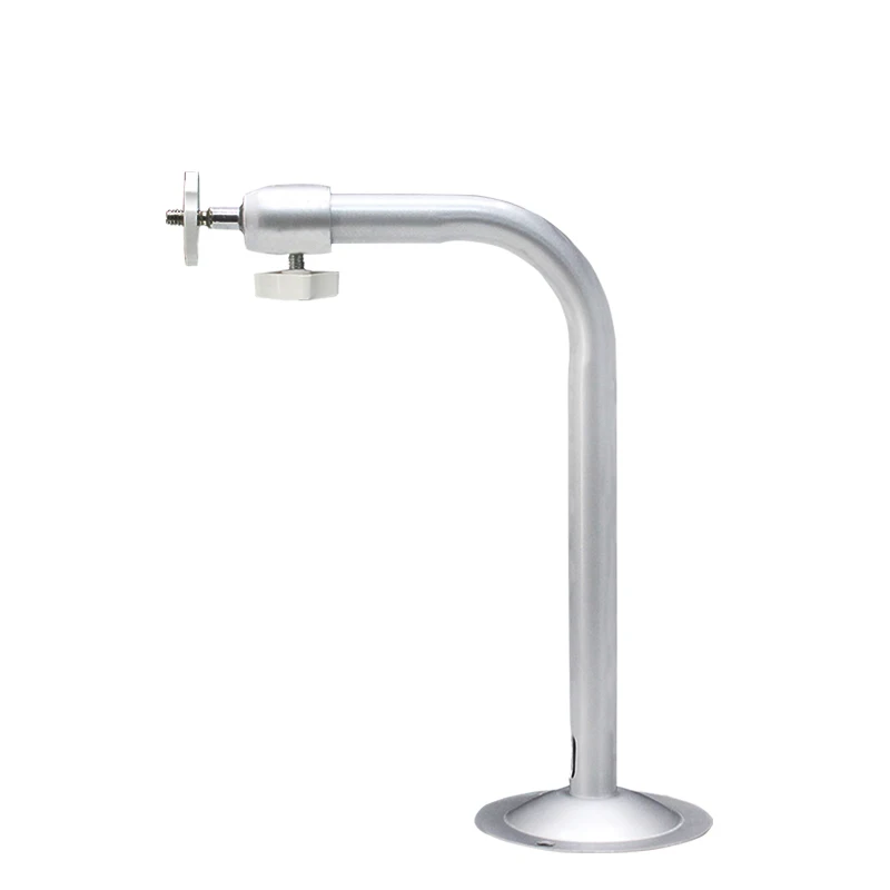 Серебряный алюминиевый l-образный регулируемый настенный кронштейн для камеры видеонаблюдения, потолочный кронштейн 230 мм для камеры безопасности