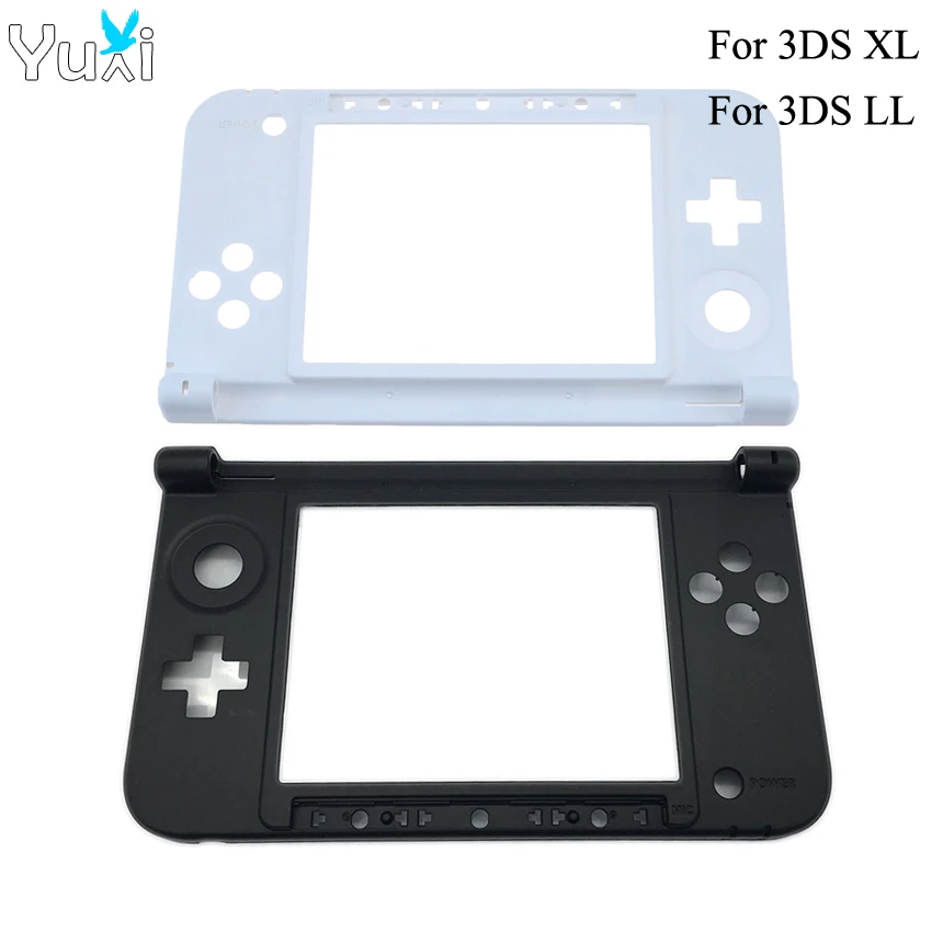 

YuXi Middle Frame Replacement Kits Housing Shell Cover Case Bottom Console Cover for Nintendo For 3DS XL LL Game Console