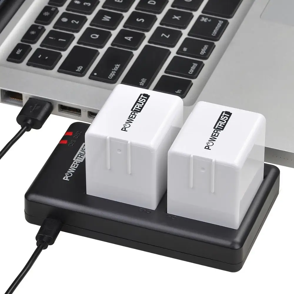 Powerconfiança-bateria Recarregável 2x3660mah a2 Bateria Recarregável para Câmera Arlo go Vma4410 com Carregador de Bateria Dupla - Image 2